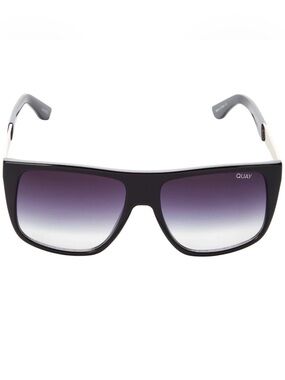 QUAY Oversized Square Sunglasses in Black